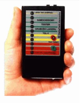 Tester of lacquer thickness