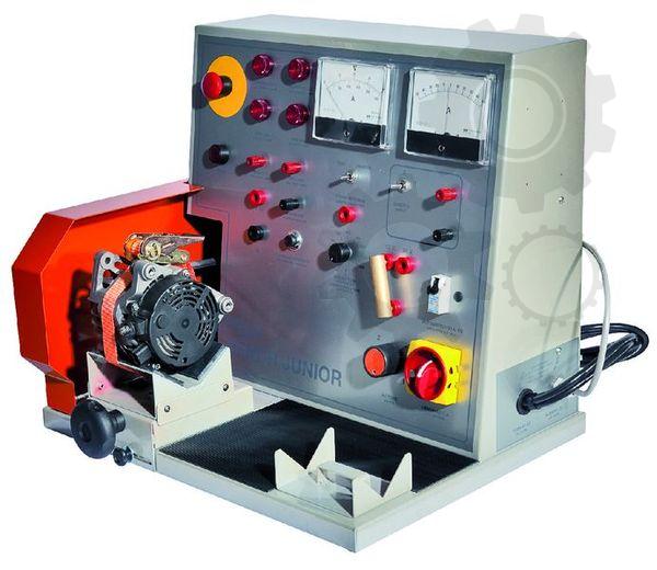 Stand for testing alternators and starters