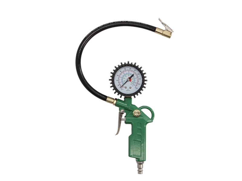 Gun for inflating wheels