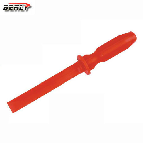 Scraper for removing glued weights