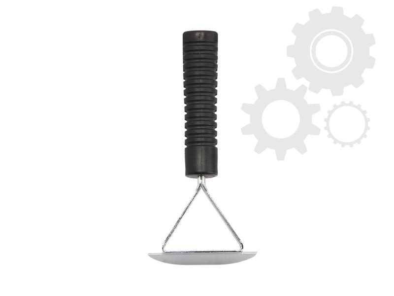 Scraper for tire roughening