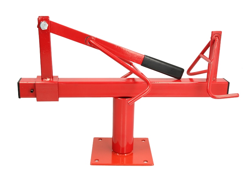 Vulcanizing spreader with stand