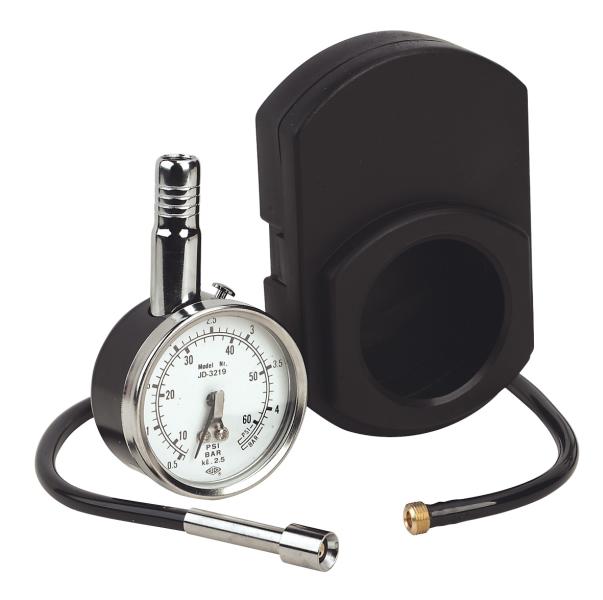 Tool for checking tire pressure