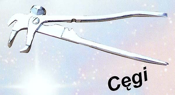 Vulcanization pliers (clamps) for weights