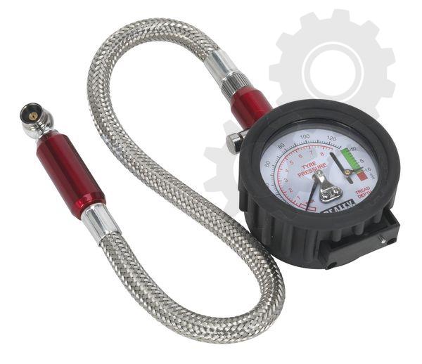 Tool for checking tire pressure