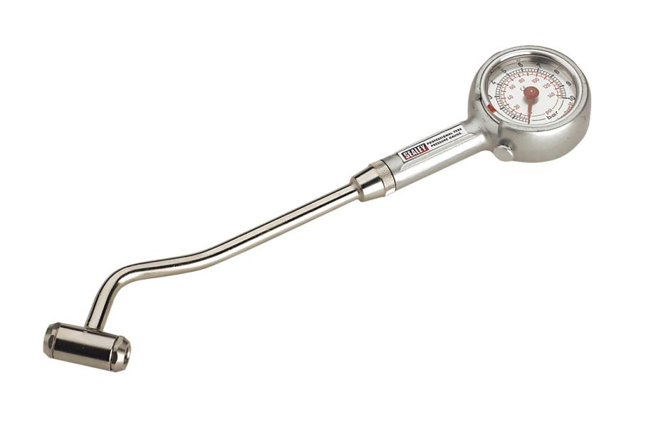 Tool for checking tire pressure