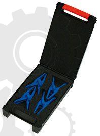 Set of universal cable clamps