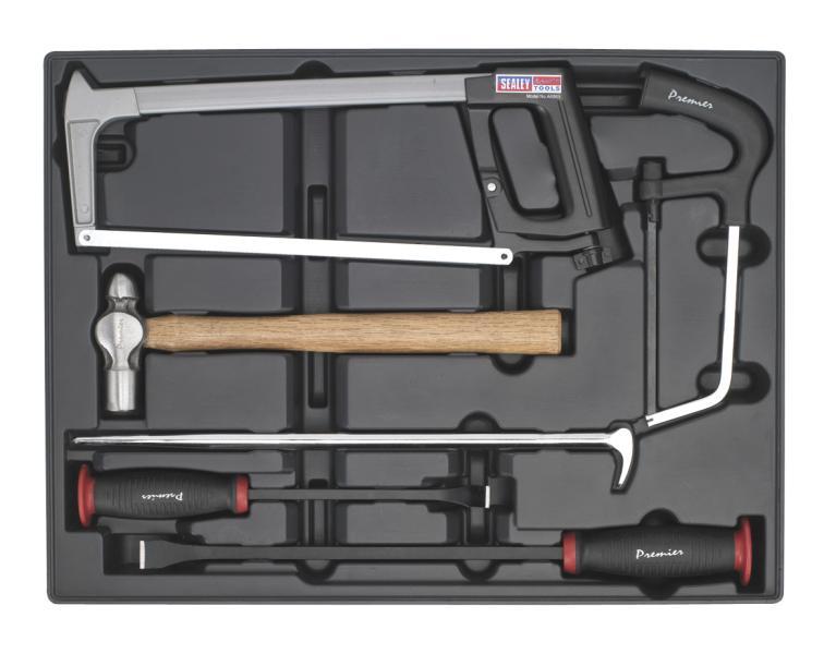 Set of cutting and sawing tools