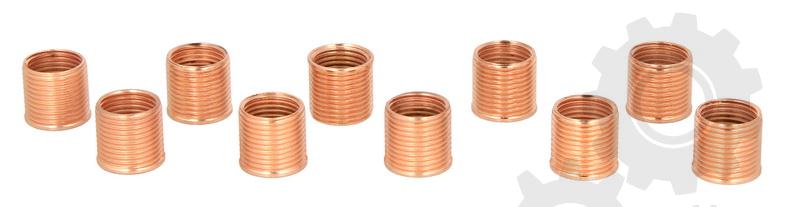 Threaded insert for thread repair