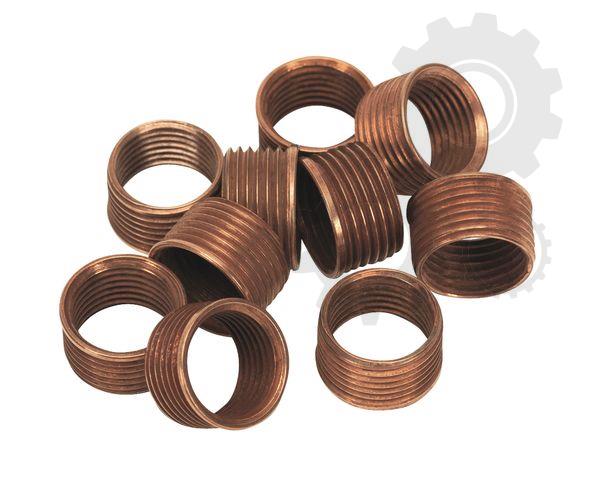 Threaded insert for thread repair