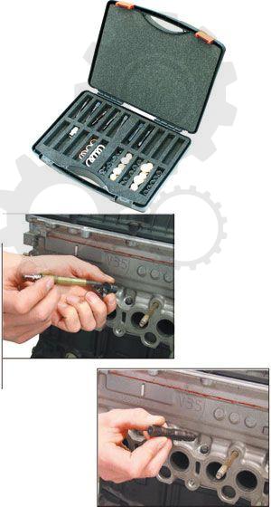 Thread repair and regeneration kit