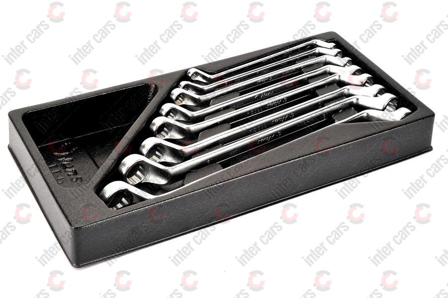 Set of keys on both sides bent wrenches