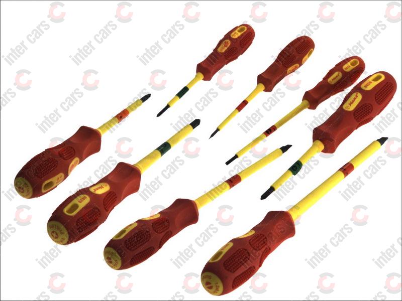 Insulated screwdriver set