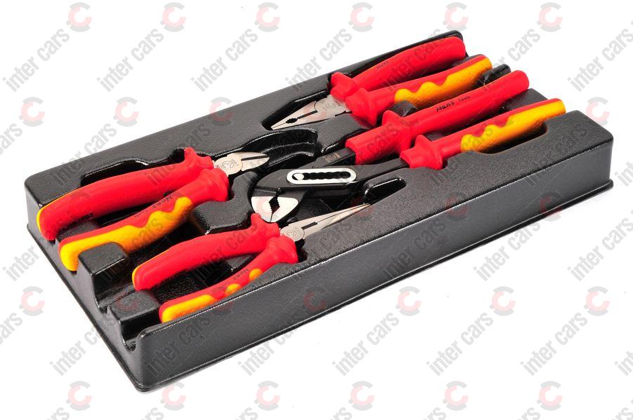 Set of insulated pliers