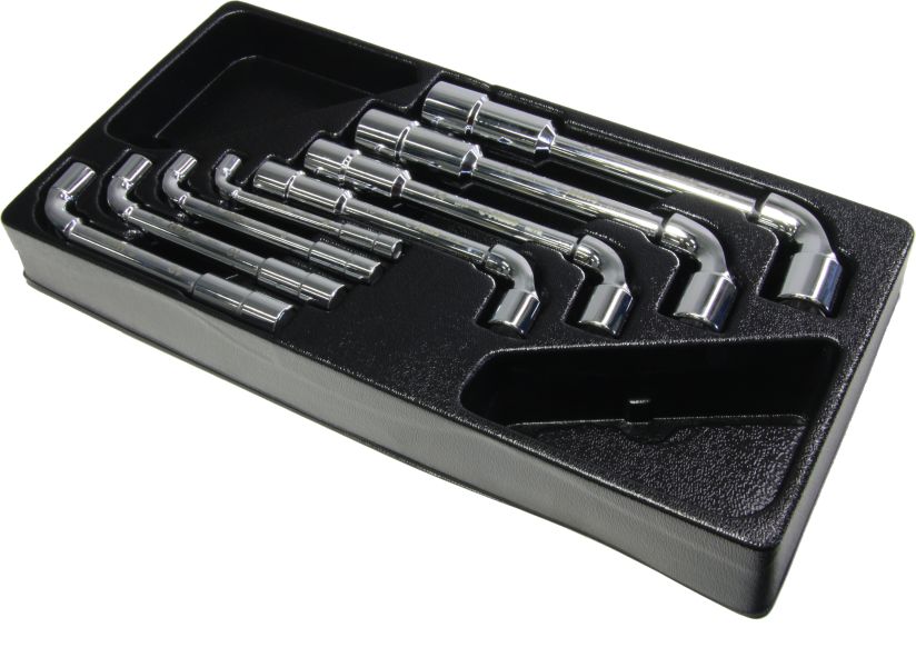 Angular socket wrench set