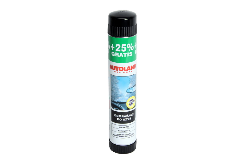 Glas de-icer spray